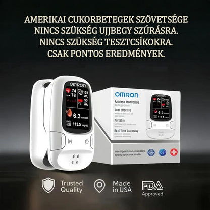 👩‍⚕️A BENU ajánlása丨Omron™ 11in1 nem invazív vércukormérő – Tű nélkül, zsebben hordható.🎉🎁 VÁSÁROLJ 1-ET, ÉS KAPJ 3 AJÁNDÉKOT INGYEN!