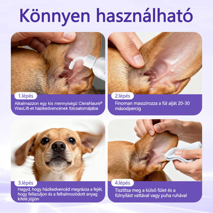 🥇CleraNature® WaxLift állati fülöblítő