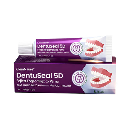 CleraNaure® DentuSeal 5D fejlett műfogsorrögzítő és párnázó ragasztó-🔥