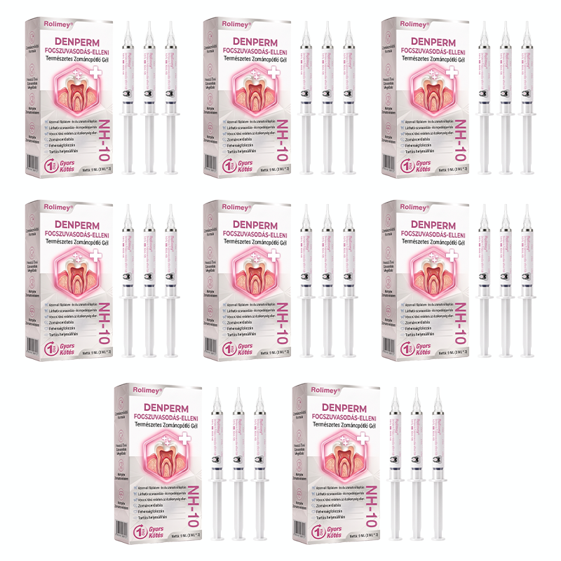 Rolimey® DenPerm – Természetes, zománcpótló gél szuvas léziók kezelésére🎃