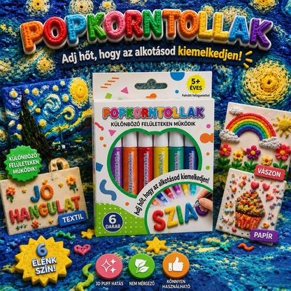 Spóroljon 50%-ot, ha még ma rendel 丨Healrize® 3D Relief Art Pen – Változtassa lapos rajzait megérinthető 3D művészetté🖌️🖍️-🔥