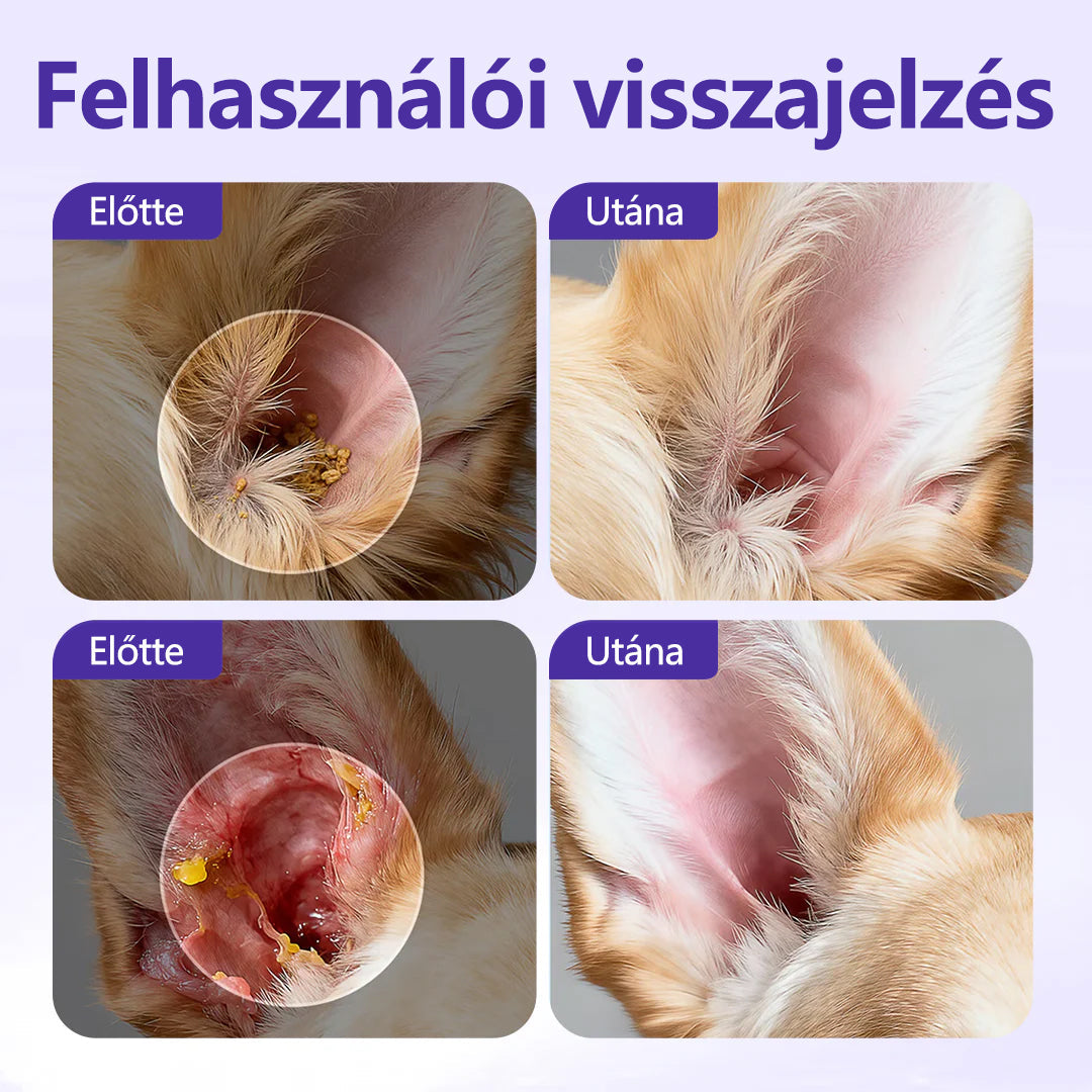 🥇CleraNature® WaxLift állati fülöblítő