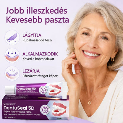 CleraNaure® DentuSeal 5D fejlett műfogsorrögzítő és párnázó ragasztó-🔥