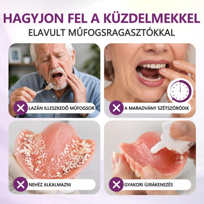 CleraNaure® DentuSeal 5D fejlett műfogsorrögzítő és párnázó ragasztó-🔥
