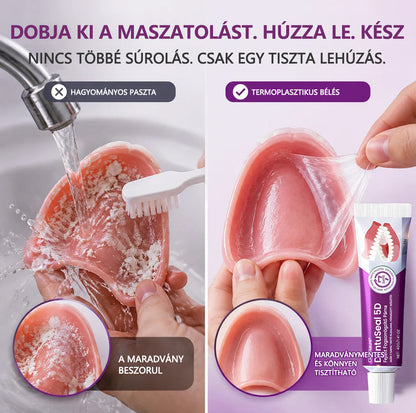 CleraNaure® DentuSeal 5D fejlett műfogsorrögzítő és párnázó ragasztó-🔥